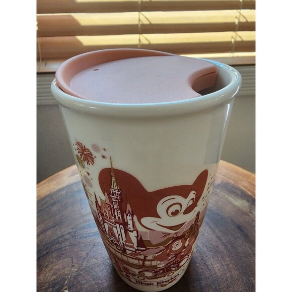 Starbucks Disney 50th Anniversary Magic Kingdom Ceramic Tumbler Mug - Picture 5 of 8